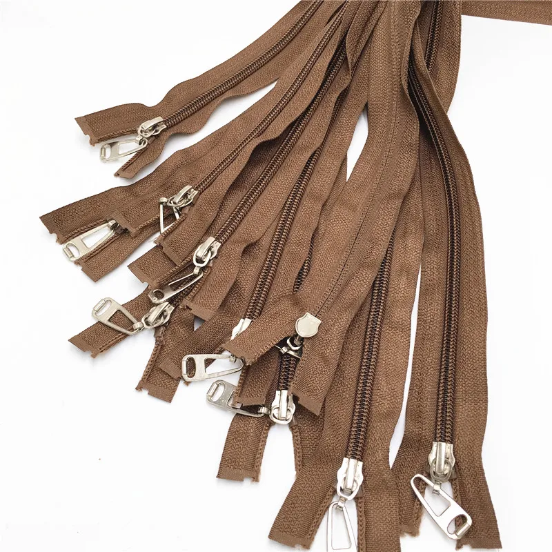 Free shipping 10pcs 5 Coat Zipper Nylon 70cm Long Zipper For Jacket