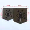 TSNK Embroidery Patch Tactical Badge "ODA" Set Small Size 6