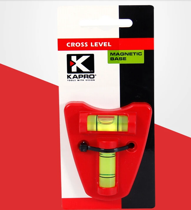 Бесплатная доставка kapro 242 Mini Spirit Level 2 Way магнитные инструменты для выравнивания