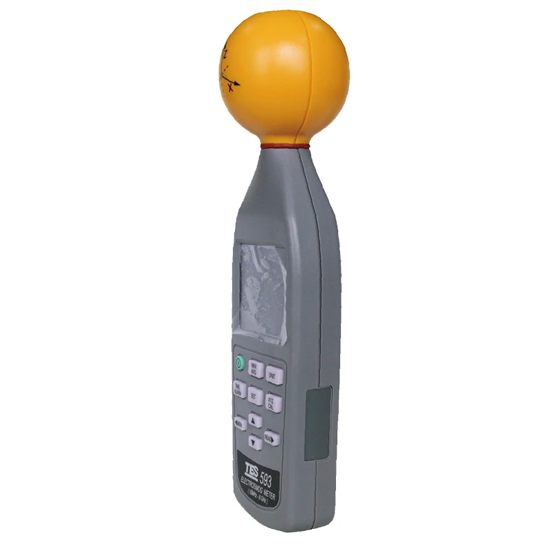 TES 593 EMF измеритель излучения электросмога тестер 3 оси изотропные