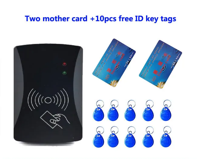 RFID ID Изолированная дверь управление доступом 9-24 В мощность может управление Лифт управление системы два Мать карты с 10 em брелок