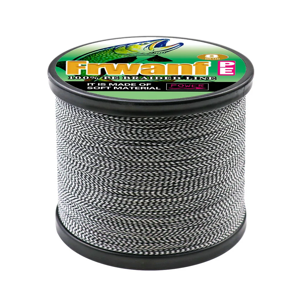 

Frwanf mix color fishing line braid 8 Strands super strong pe wire line cord 1500m 2000m ice saltwater sea freashwater fishing