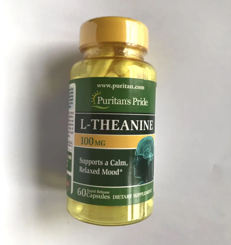 L-THEANINE200 mg на обслуживание поддерживает спокойное, расслабляющее настроение 60 шт