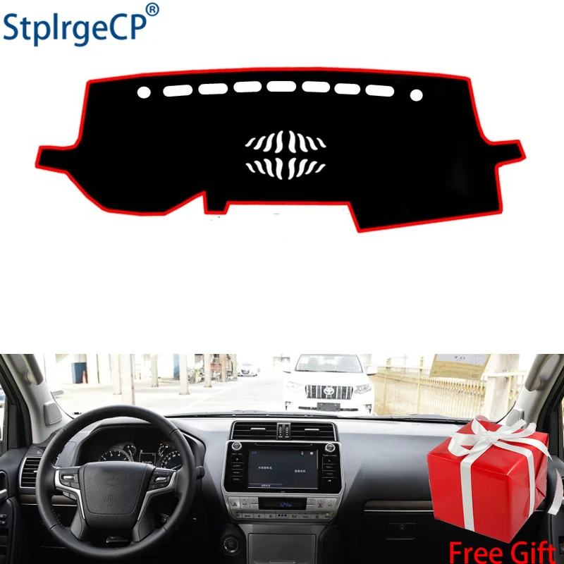 Коврик для приборной панели Toyota prado 2010 2011 2012-2019 защитный коврик накидка подушка