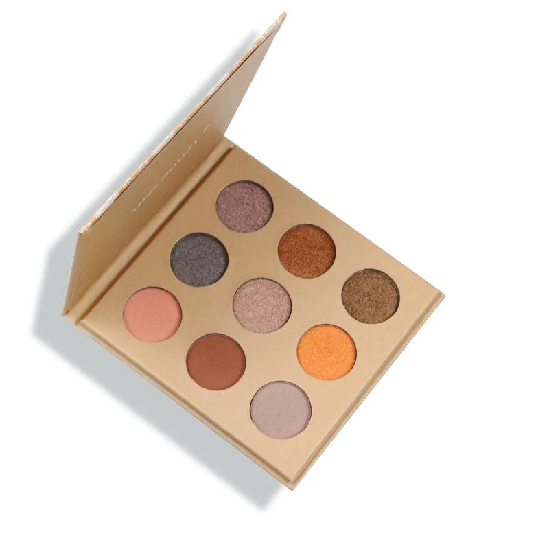 9 Color Drama Eyeshadow Palette Eye Shadow Pearlescent MatteSky Color Earth Color Spring And Summer Eye Shadow Tray New