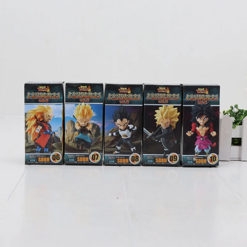 6 шт./компл. аниме Dragon ball Z Сон Гоку, Веджета, пикколо, игрушечные фигурки из ИГРЫ Dragon ball DBZ(“пикколо Гохан Супер saiyan zenoh ПВХ фигурка игрушки для детей, подарок - Цвет: 17 boxflod