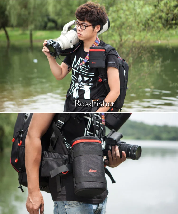 Camera lens bag pocket 8
