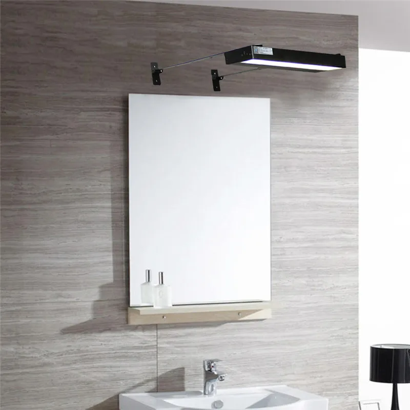 LAIDEYI Rechargeable LED Front Mirror Light Bathroom Makeup Wall Lamps LED Vanity Toilet Wall Mounted Sconces Lighting Fixture LAIDEYI Rechargeable LED Front Mirror Light Bathroom Makeup Wall Lamps LED Vanity Toilet Wall Mounted Sconces Lighting Fixture