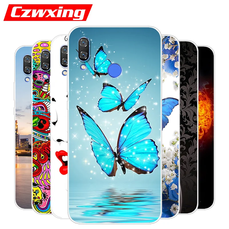 

Huawei P Smart Plus Case Silicone TPU Soft Cover Phone Case For Huawei P Smart Plus INE-LX1 INE-LX2 INE LX1 Psmart Plus Case 6.3