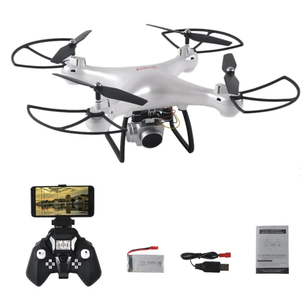 

S10T Mini RC Drone Camera Drone Long Flight Time 20 minutes Altitude Hold Wi-Fi FPV Quadcopter 720P with 0.3MP Camera