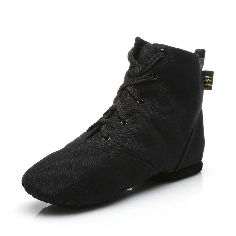 새로운 전문 숙녀 재즈 부츠 재즈 스니커즈 캔버스 신발과 가죽 숙녀/여자 탱고 댄스 신발jazz bootsjazz