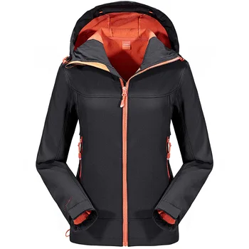 

Winter Women's Softshell Fleece Windbreaker Outdoor Sportswear Hiking Trekking Camping Skiing Female Jackets