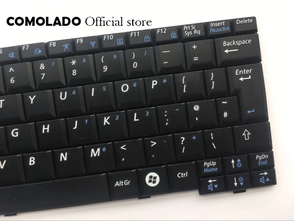 UK keyboard for Samsung N120 N510 NP-120 NP-510 Black Keyboard UK Layout (2)