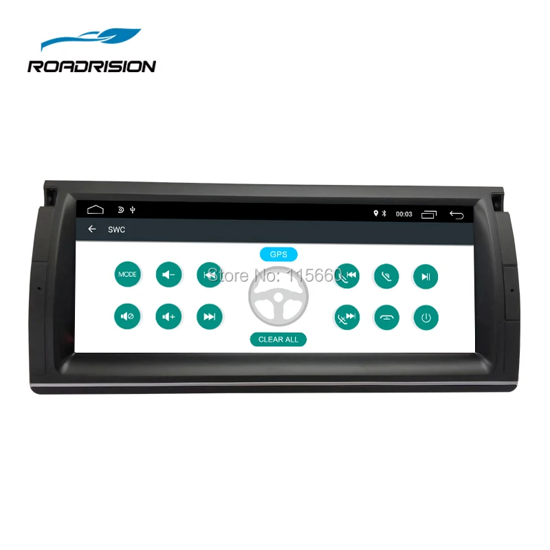 RoadRision 10,2" Android 6,0 Автомобильный gps-навигатор для BMW E39/X5/M5/E38/E53 с Bluetooth RDS радио SWC USB SD wifi Canbus