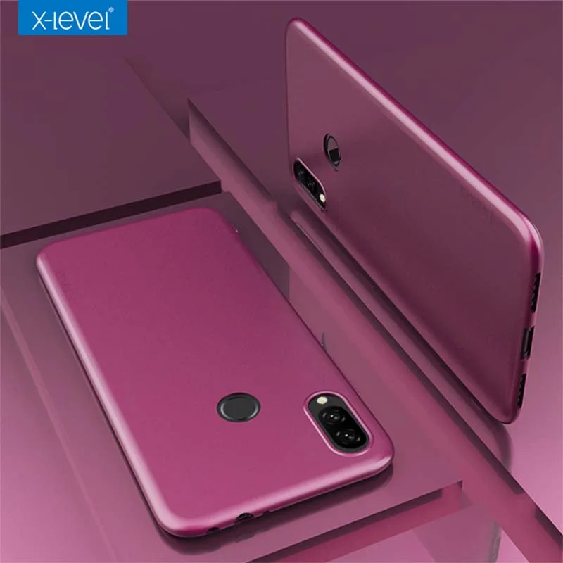 

Newest for Xiaomi Redmi Note 7 Case 5.5" X-Level Soft Tpu Silicon Frosted Matte Back Cover for Redmi Note 7 Case Capa