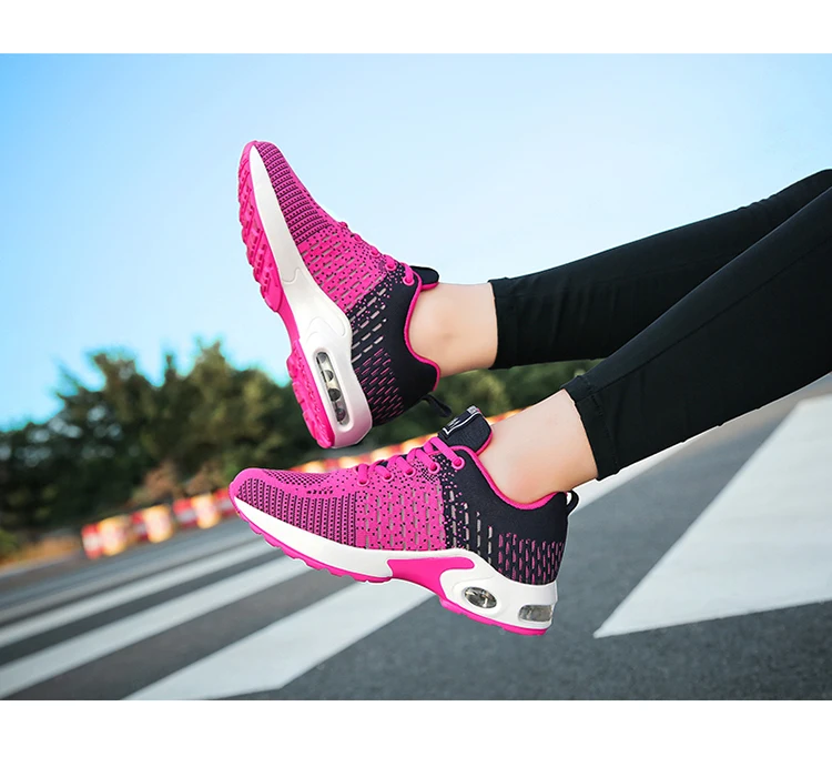 2019 летняя Женская теннисная обувь мягкие удобные кроссовки женские устойчивые Нескользящие повседневные спортивные туфли для спортзала
