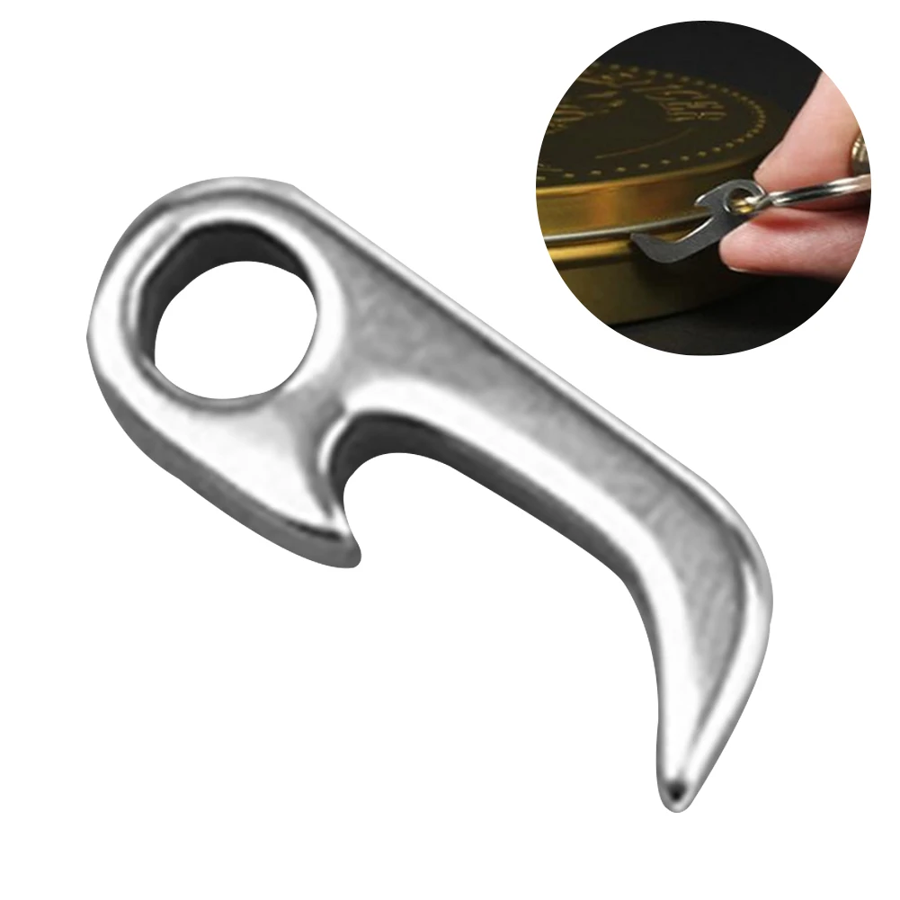 

Easy Operate Home Keychain Durable Camping Multifunction Bottle Opener Small Tools Fashion Outdoor Stainless Steel Gift Mini