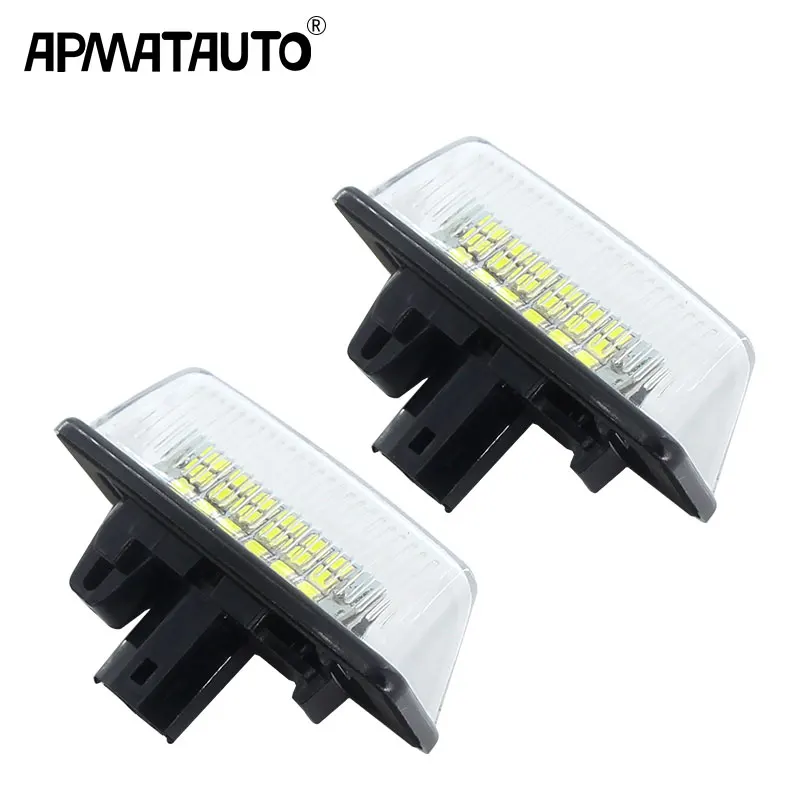 

2pcs 18SMD LED Number Plate Light Kit Direct Replacement for Toyota Crown S180 Corolla Vios Previa ACR50 Noah Voxy Starlet EP9
