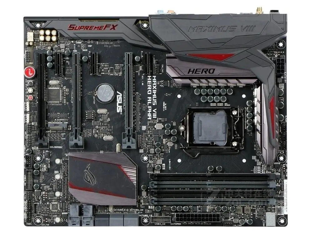 Оригинальная материнская плата для ASUS ROG MAXIMUS VIII HERO ALPHA LGA 1151 DDR4 USB3.0 USB3.1 M.2 64 ГБ