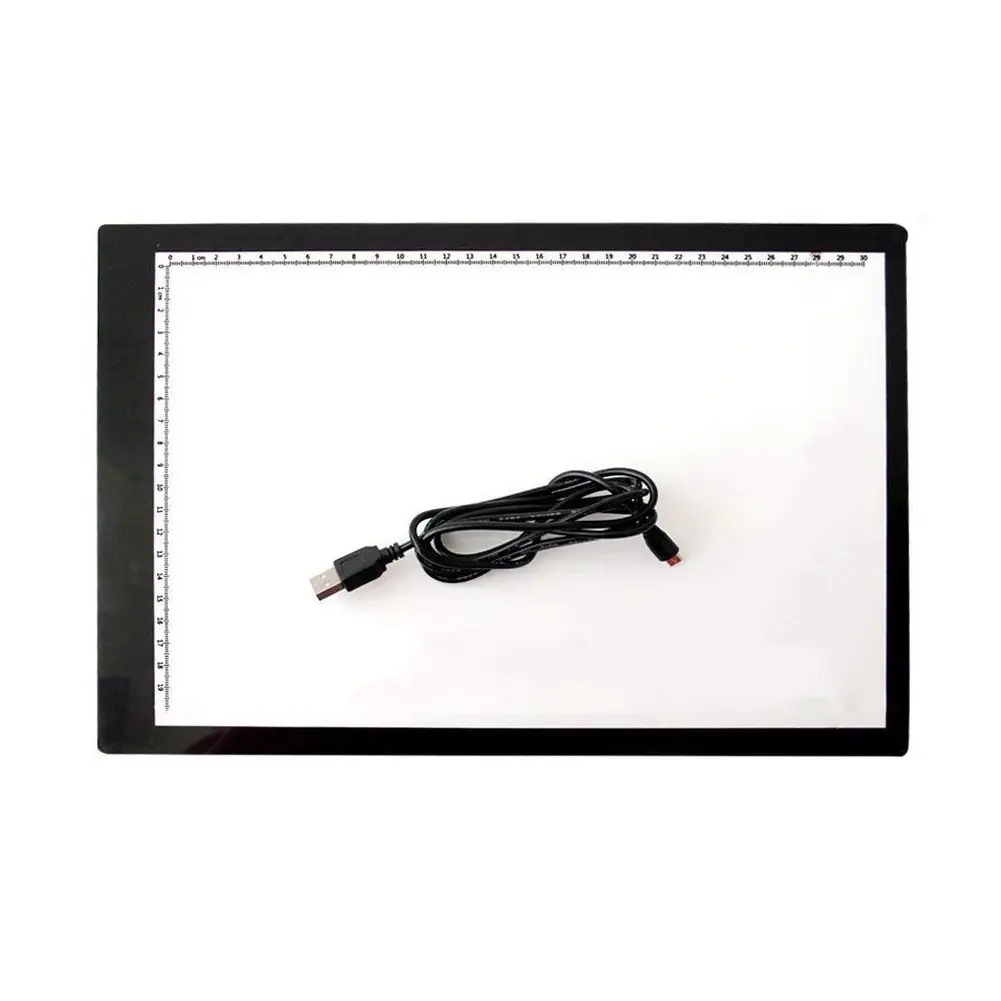 

LED A3 Light Box Pad Ultra Slim Brightness Adjustable Art Craft Drawing Tracing Tattoo Board Lightbox