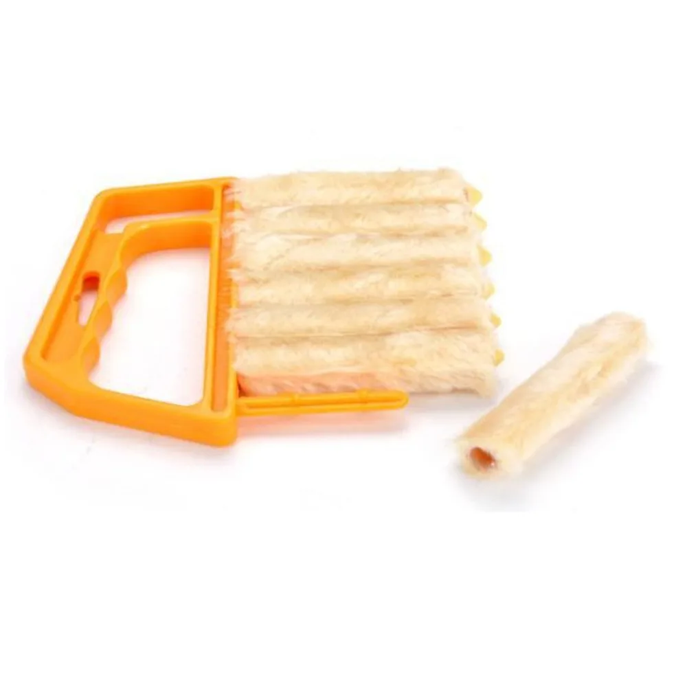 1pcs Portable Window Cleaning Dust Cleaner Washable Home Car Cleaning Tools Microfiber Venetian Blind Brush Kitchen Accessories (8)