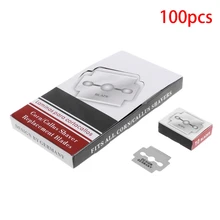 100 шт сменные лезвия из углеродистой стали для удаления твердой кожи