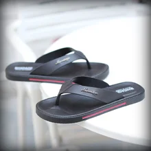 Flip Flops For Men Fashion Casual Sandals Slippers Black Brown Man Flip Flop Shoe Beach Slippers For Male Flat Home Shoes Men home slippers for men boys spring summer autumn slippers male slides flip flops flat shoes fashion men solid casual slippers