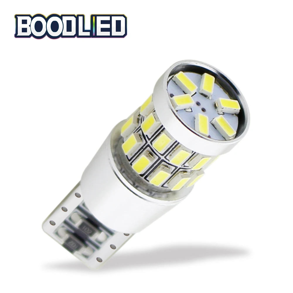 Светодиодный светильник T10 W5W Canbus 3014 SMD светодиодный 192 168 без ошибок белый для