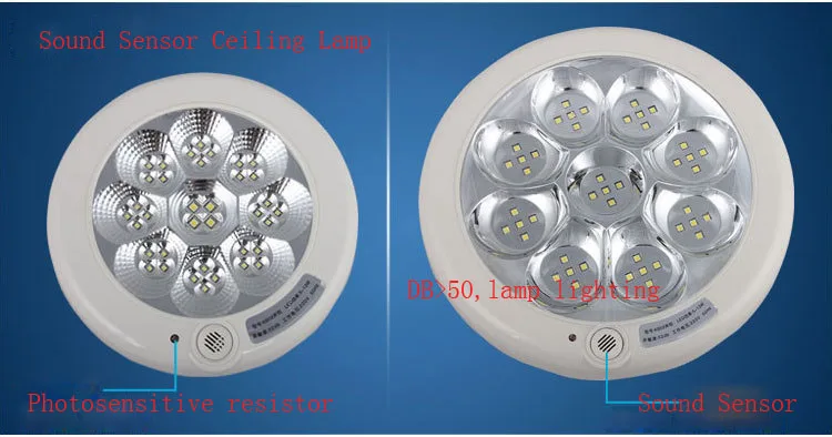 Plafoniere Led Da Garage : Pir deckenleuchten sound countrol garage flur