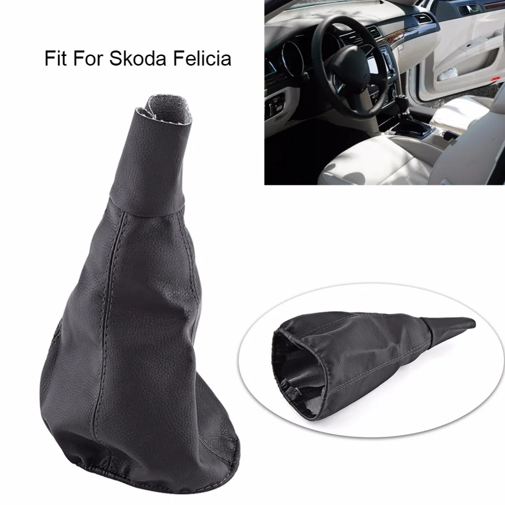 Автомобильный рычаг переключения передач Gaiter Boot из искусственной кожи пылезащитный чехол Замена для Skoda Felicia автомобиль-Стайлинг крышка переключения передач