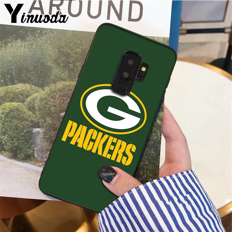 Yinuoda Green Bay Packers ТПУ Мягкая телефон аксессуары чехол для телефона для samsung S9 S9 плюс S5 S6 S6edge S6plus S7 S7edge S8 S8plus