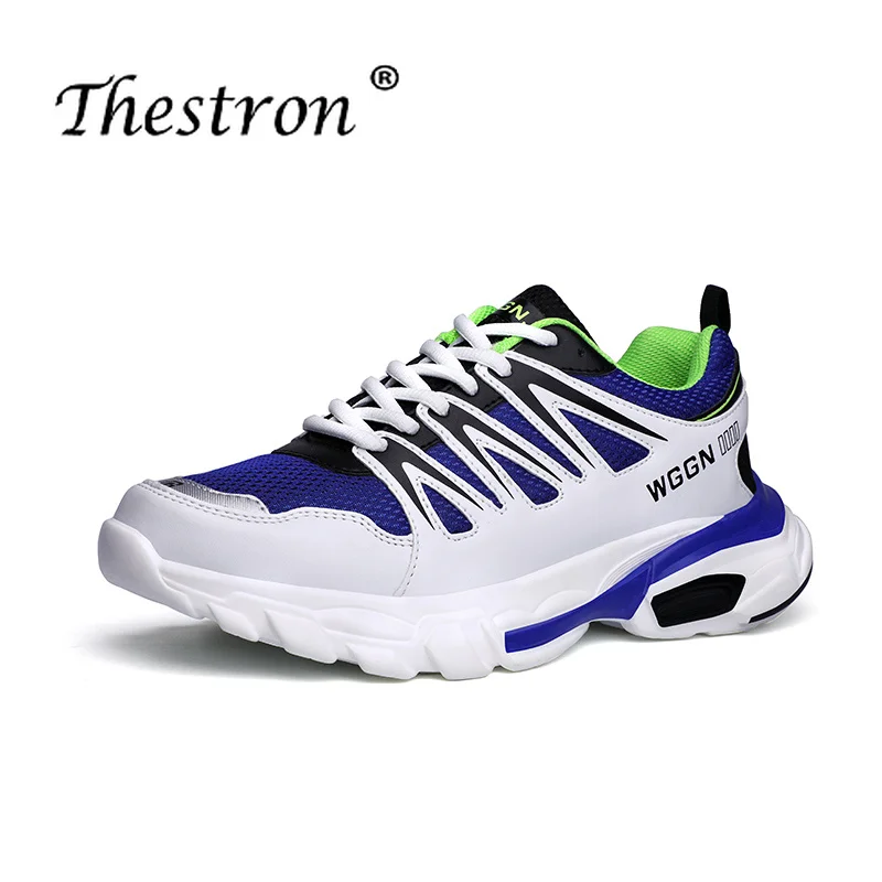

2019 Fashion Running Shoes for Men Outdoor Sneakers BIG Size45 Man Mesh Breathable Sport Shoe New Designed Brand Walking Jogging