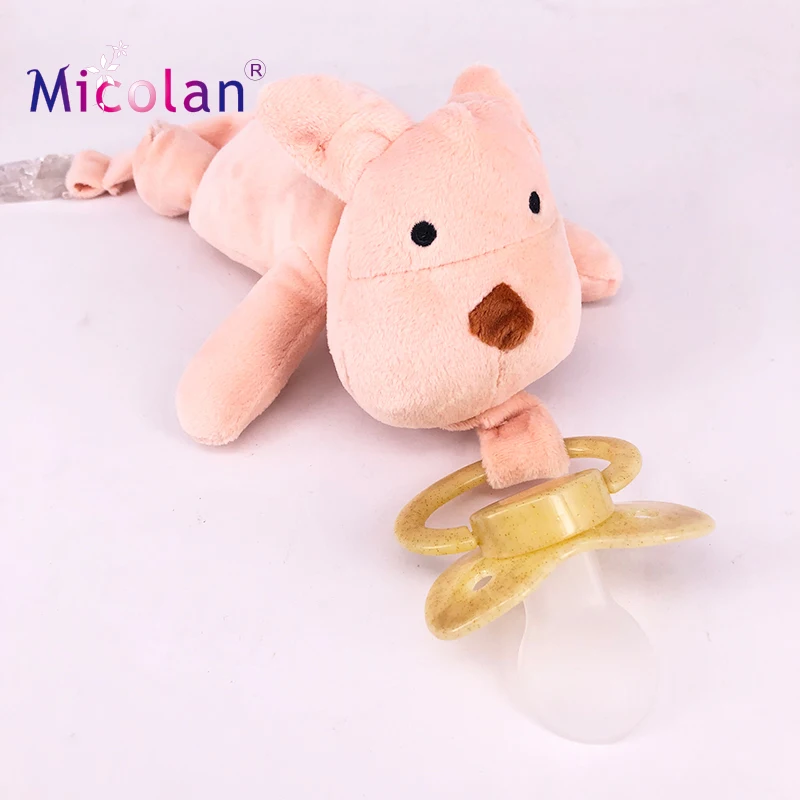 ABDL Adult Size Pacifier with Doll Toy Pacifier Clip Holder Animal For Adult
