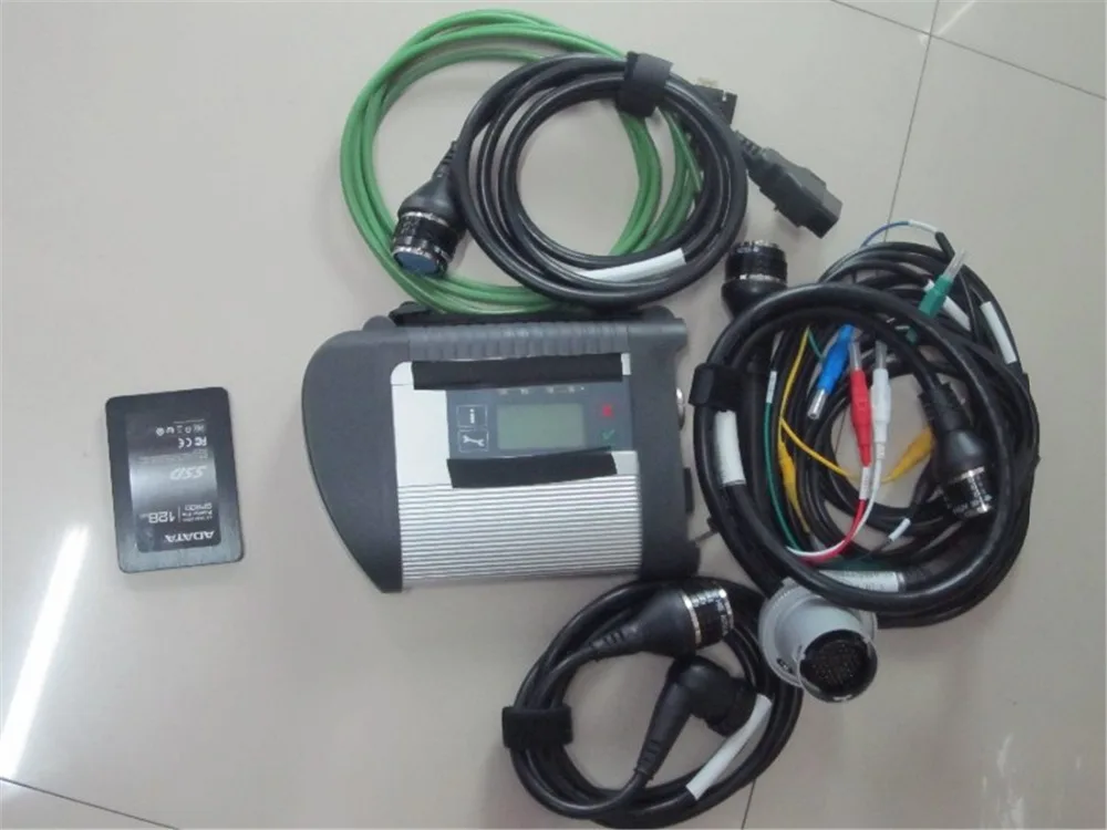  MB Stern C4 scanner mit SSD V2019.9 software in Laptop D630 PC wifi unterstützung für MB Fahrzeuge 