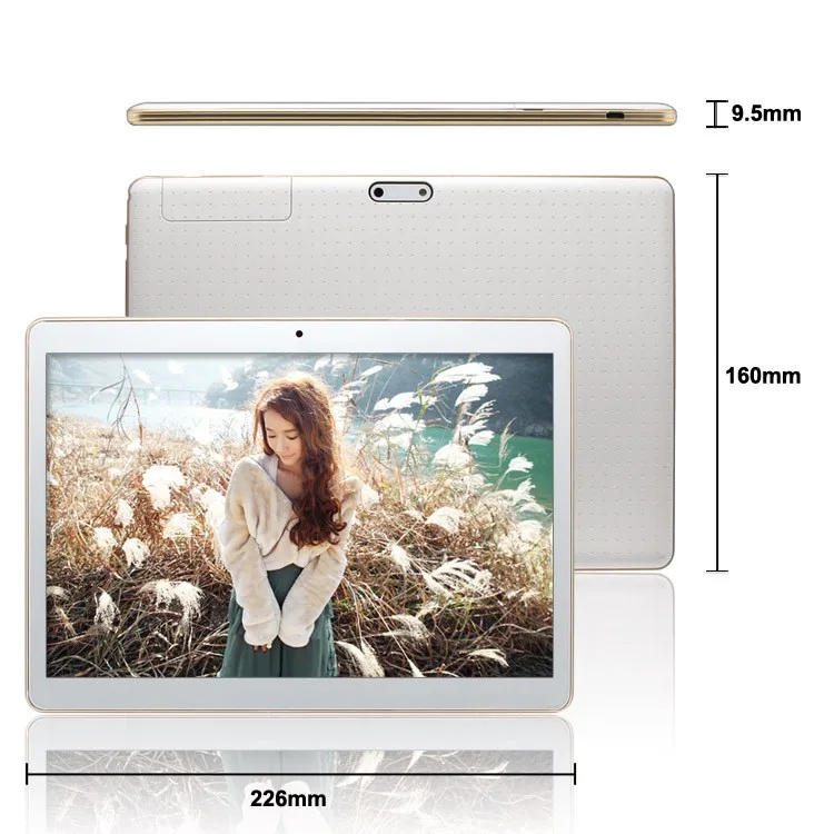 9.6'' Original New tablet 10 Android 5.1 Dual Camera OS Tablet PC 4GB 32GB MTK 8752 Octa core