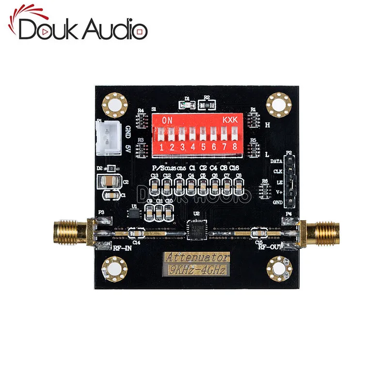 

PE43702 Digital RF Step Attenuator Module 9K~4GHz /0.25dB Stepping Precision DSA
