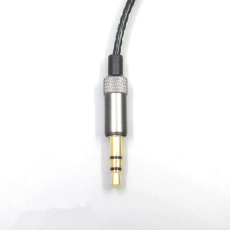 Сменный кабель для наушников Sennheiser HD414 HD650 HD600 HD580 HD25, наушники, гарнитура, стерео, бас, обновление, аудио кабели