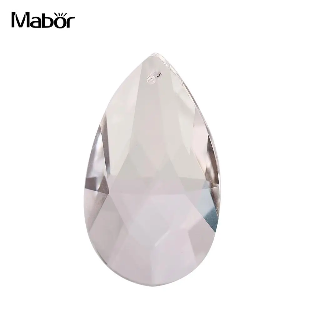 

Angel Tears Pendants Transparent Artificial Crystal Water Drop 50MM Decoration