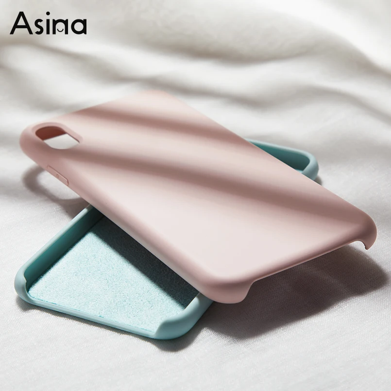 

Original Liquid Silicone Case For iPhone XS Max XR X 8 Plus 6 6S Luxury Case Back Cover For iPhone 8 7 Plus Soft TPU Fundas Capa