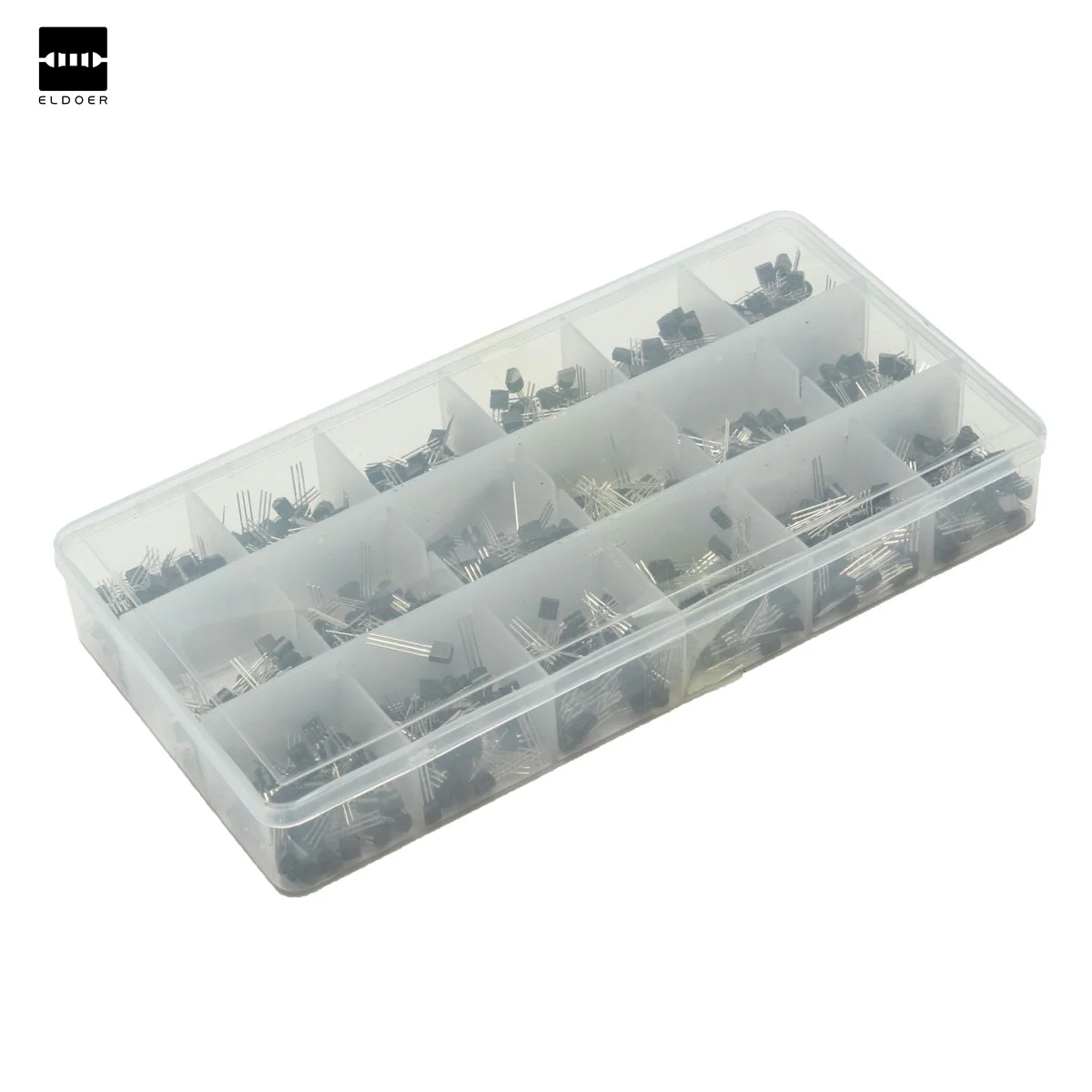 

Hot Sale 900Pcs 18 Value Bipolar Triode Transistor TO-92 Box Kit A1015 - 2N5551 Wholesale Price Newest DIY Led Kit New Arrival