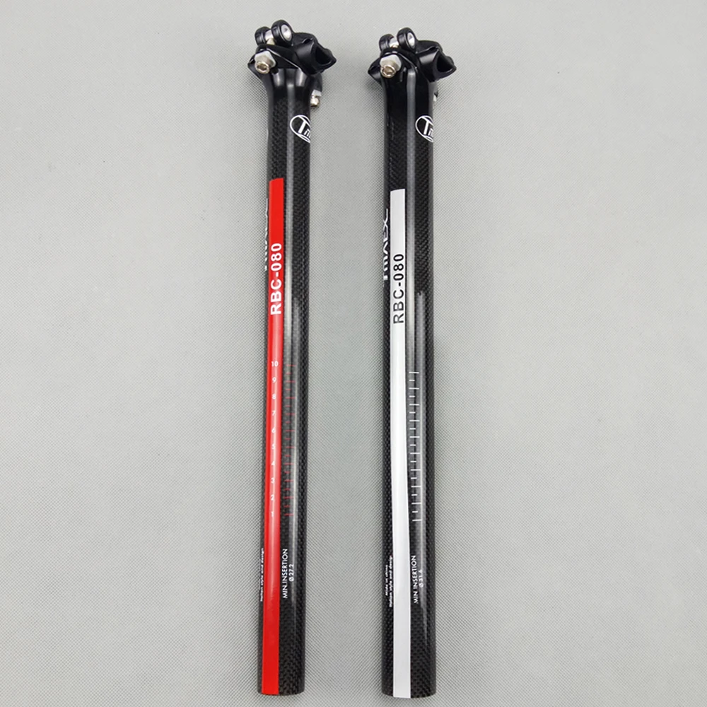 Mountain Road Bike Carbon Seatpost 27.2//31.6 MTB Adjustable Seatpost 350//400MM
