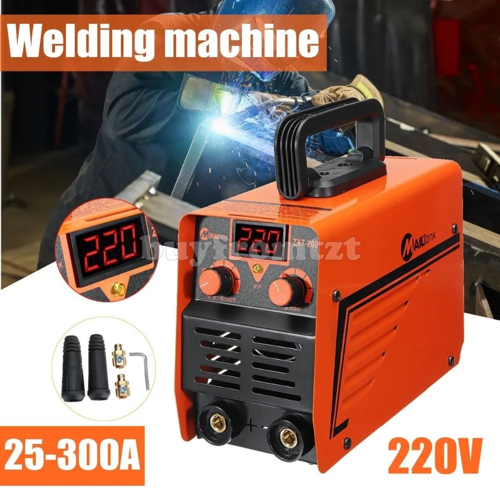 

Handheld IGBT Inverter MMA ARC Welding Mini Welder Machine 25-300A 220V Device