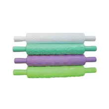 ROSENICE 4 шт. портативная рельефная Скалка помадка торт паста резинка декоративные изделия из сахара ручной работы инструмент