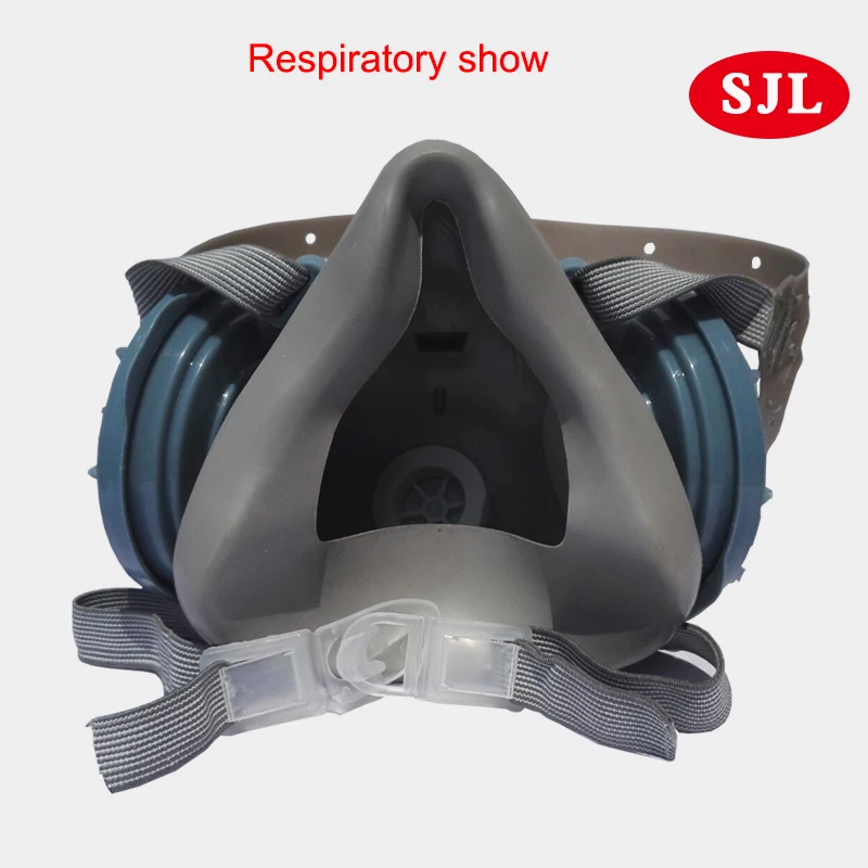 Máscara de Poeira Máscaras de Borracha Peças de Filtro Autêntico Poeira Ventilação Indústria Operação Moagem Enviado 10 Algodão Respirador Sjl 3 Cheap Másc.