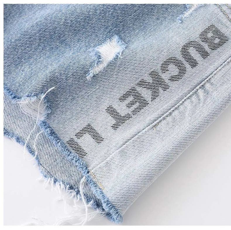 Новинка 2019, женская летняя джинсовая юбка, шорты, повседневные, тонкие, средняя талия, однобортные, джинсовые, короткие, женские шорты