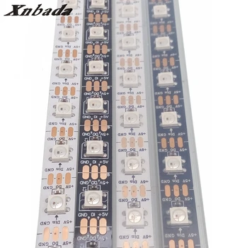 

1m/4m/5m WS2812B WS2812 RGB Led Strip,WS2812 Individually Addressable IC,Black/White PCB Waterproof Grade IP30/IP65/IP67 DC5V