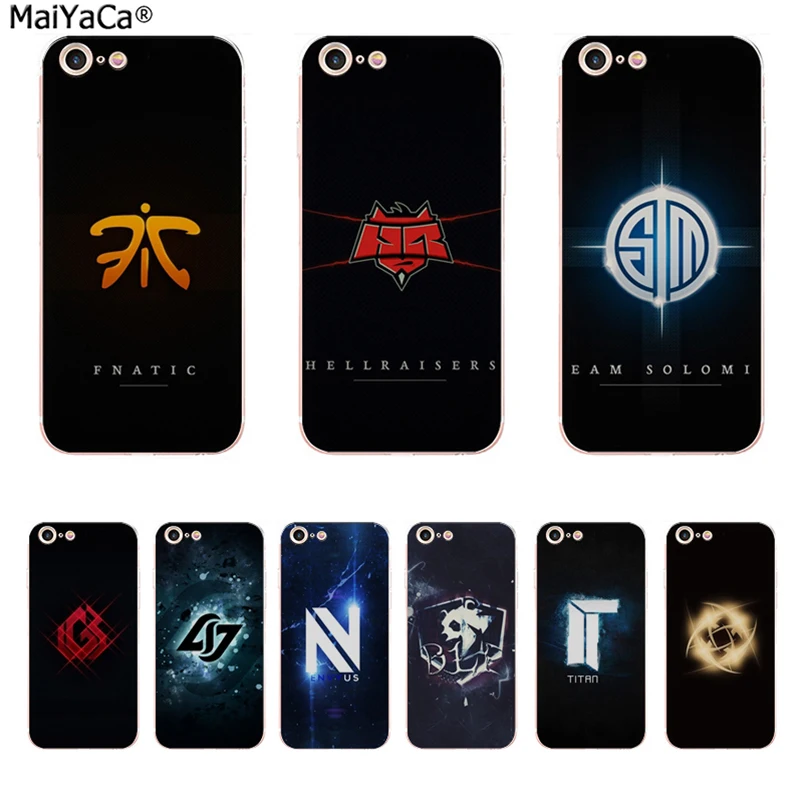 

MaiYaCa Fnatic TSM Team Logo Diy Luxury High-end Protector phone Case for Apple iPhone 8 7 6 6S Plus X 5 5S SE 5C Cover