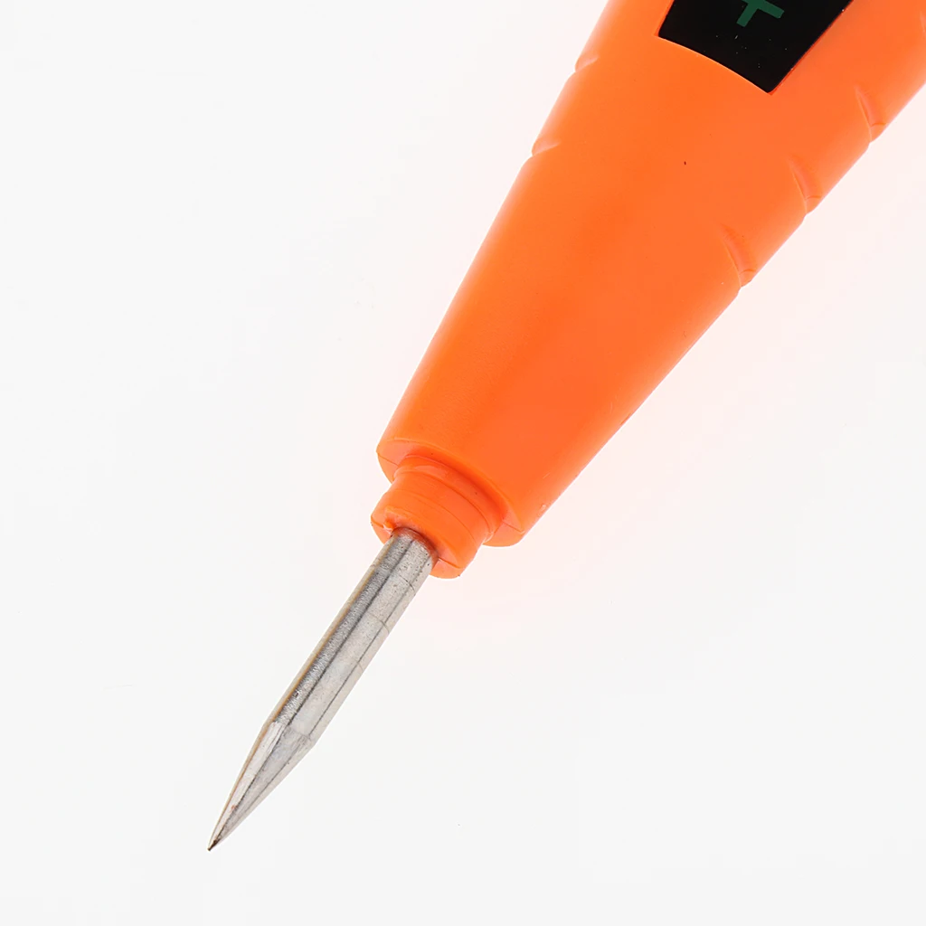 Heavy Duty DC 2.5-32V Digital Electric Circuit Tester Pen Waterproof Car Boat Vehicle Voltage Tester LCD Display Alligator Clip 