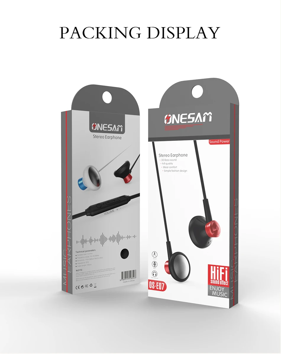 ONESAM OS -E07 Earphones-6