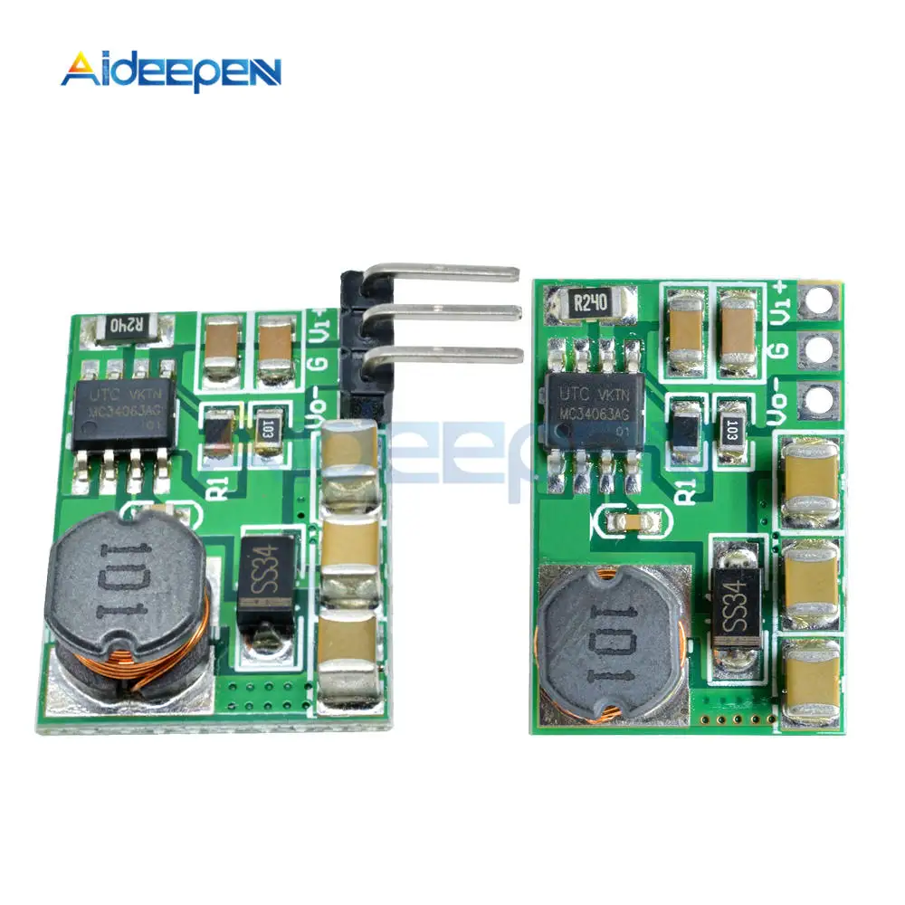 

200-500mA +/- Voltage Converter Positive to Negative power supply DC-DC Boost-Buck Module +3~+15V to -3.3v -5V -6V -9V -12V-15V